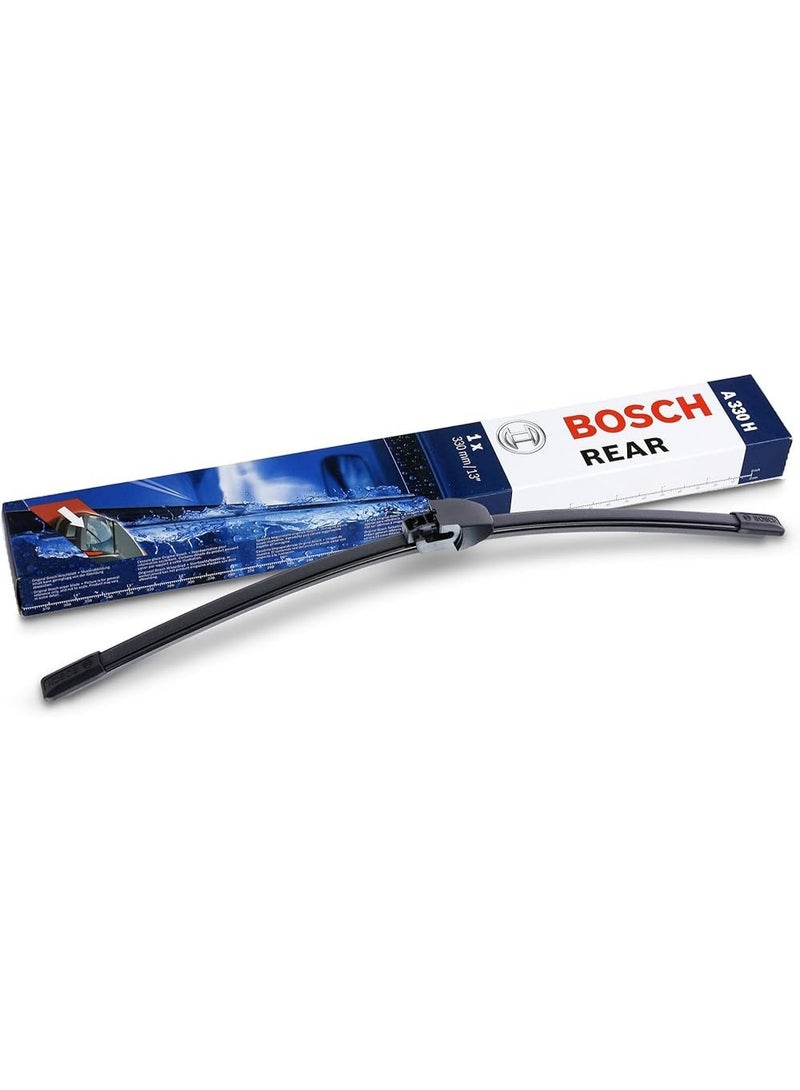 Bosch Rear Wiper Blade A330H – 13 Inch (330mm) Aerodynamic Rear Windshield Wiper